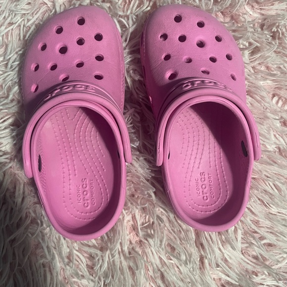 Crocs Toddler Girls Pink Size 9 - Picture 1 of 5